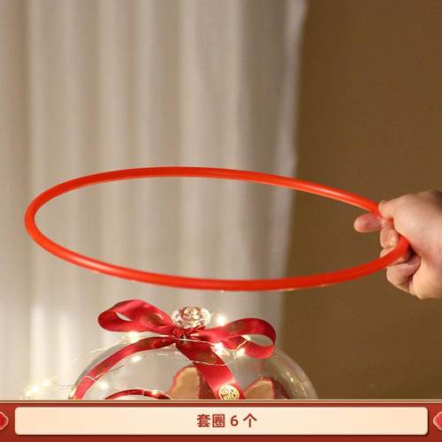 婚鞋婚鞋套圈结婚陪嫁用品套装