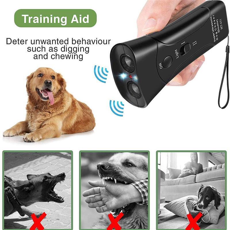 Pet Dog Repeller Anti Barking Stop Bark Training Device Trai