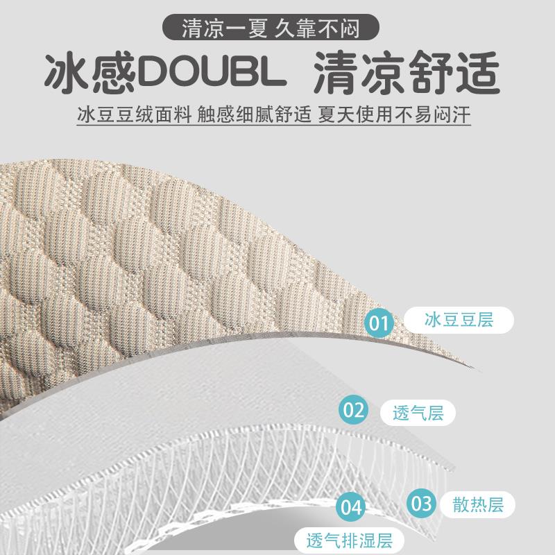 8F77M6T78m9长条抱女生侧睡夹腿室孕枕妇睡卧觉抱着头男生款床上