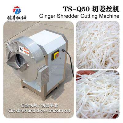 小型切姜丝机TS-Q50台式离心瓜果切片切丝机香蕉切片机薄片