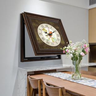 OF9D美钟厅电表箱装 F7595JH6饰画带表复古餐改造弱配电箱电闸盒时