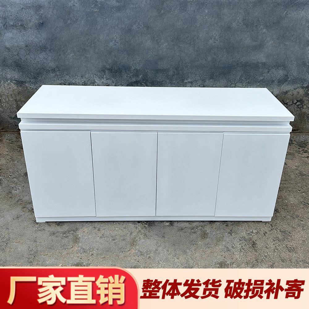 新品定制烤漆餐边柜简约茶水酒柜储物收纳置物架中岛展示台