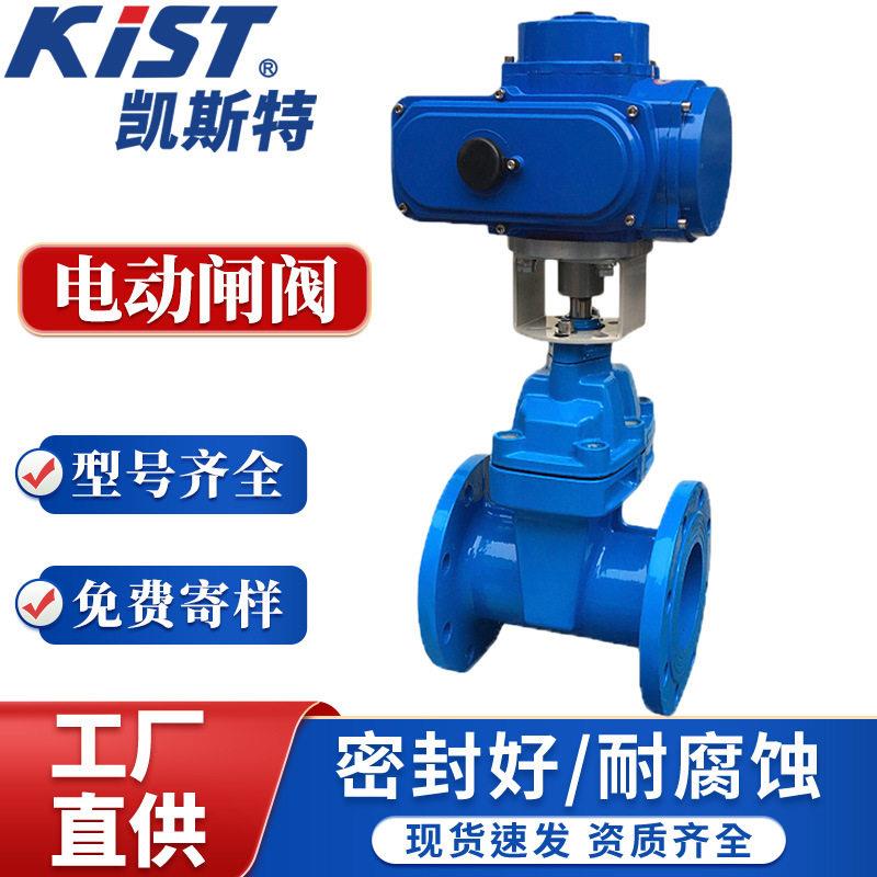 电动闸阀Z941X-10Q球墨铸铁软密封闸阀智能开关型电动法兰闸阀