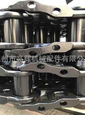 AT卡特E345掘机链条链筋板支重轮挖引链导轮四轮一CCAT345带底盘