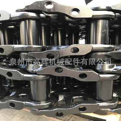 AT卡特E345掘机链条链筋板支重轮挖引链导轮四轮一CCAT345带底盘