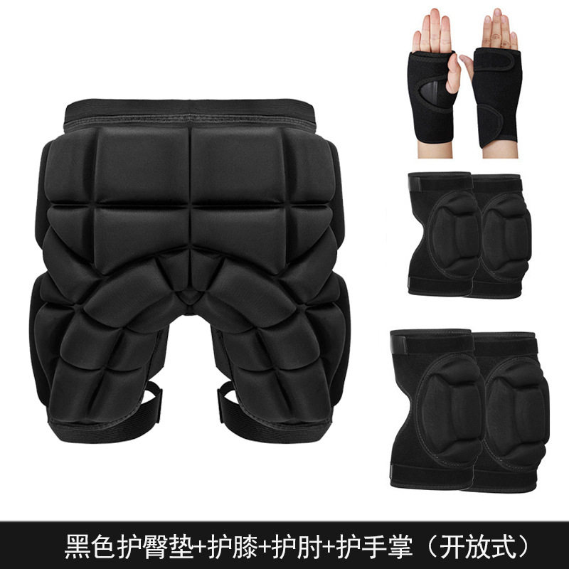 轮滑护臀儿童防摔裤滑冰滑雪运动护具溜冰滑板平衡车屁股垫护臀垫