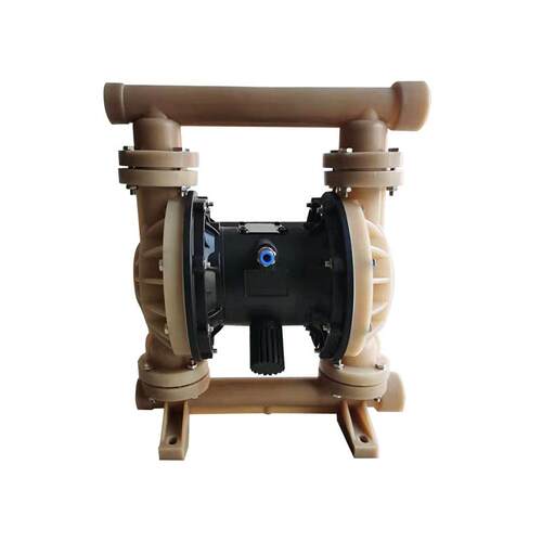 气动隔膜泵耐腐蚀QBY-K25型PVDF氟塑料气动隔膜泵化工隔膜泵