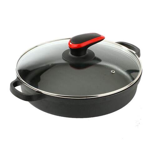 Cast Iron Skillet Non-stick Frying Pan Cooking Pot Restauran