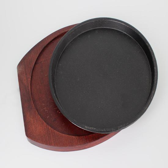 铁板烧加厚铸铁烤盘西餐烧烤盘