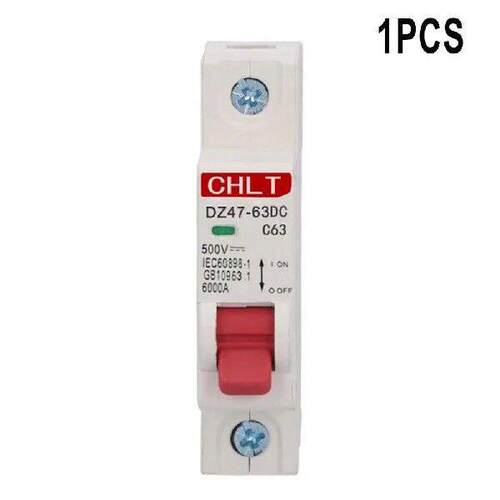 Solar PV Breaker Circuit Breaker Outdoors 1 Pole 1PCS 63A