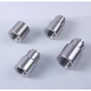 不锈钢宝塔型热电偶焊接底座热电阻双金属温度计螺母压力变送器