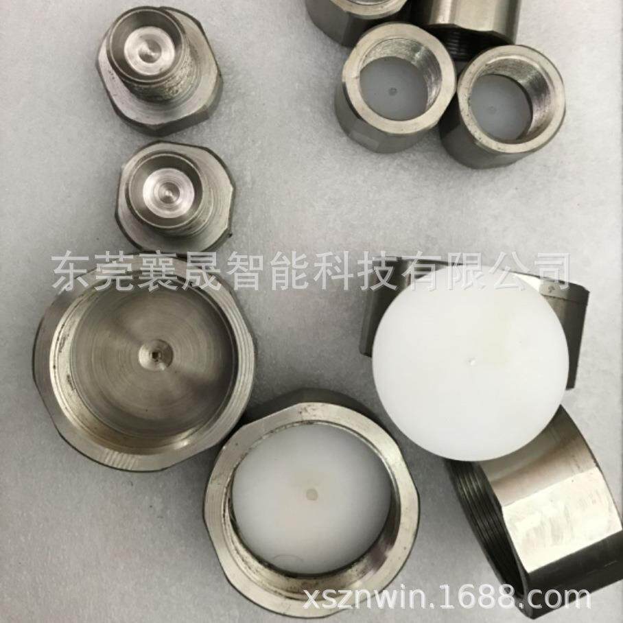 天然气管帽输气管帽不锈钢接头M58螺母M37封头M27堵头气阀接头