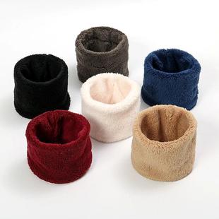Winter Faux Circle Warmer Thick Chunky Scarf Woman For Neck