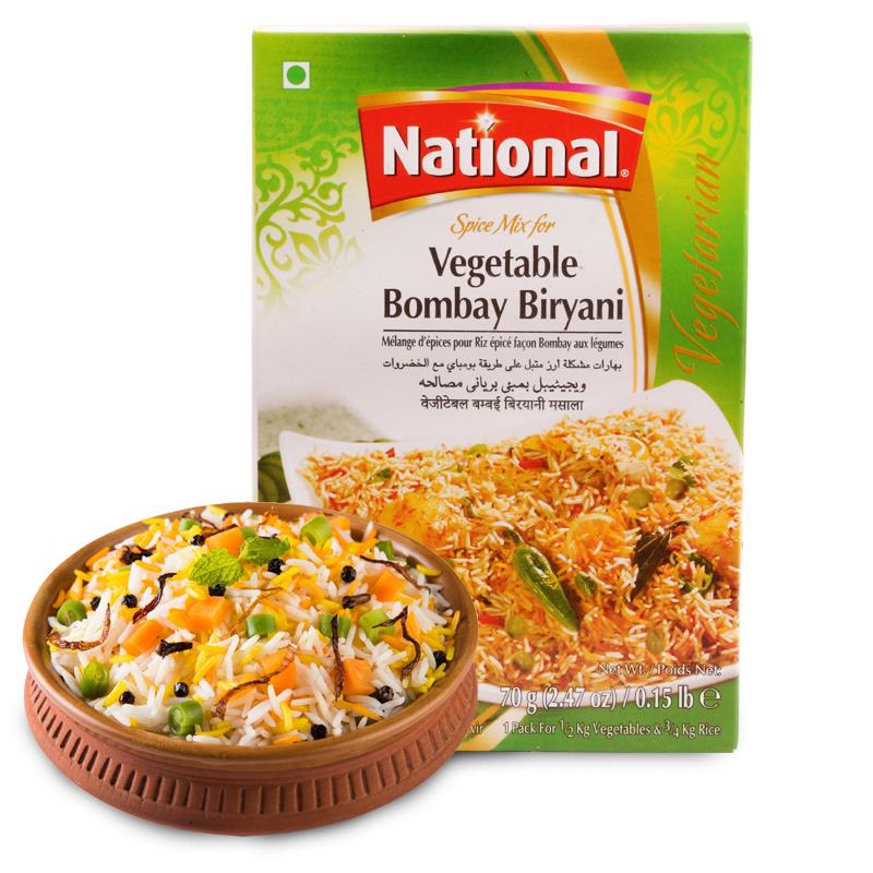 vegetable Bombay biryani 蔬菜孟买比尔亚尼粉70g巴基斯坦调味粉