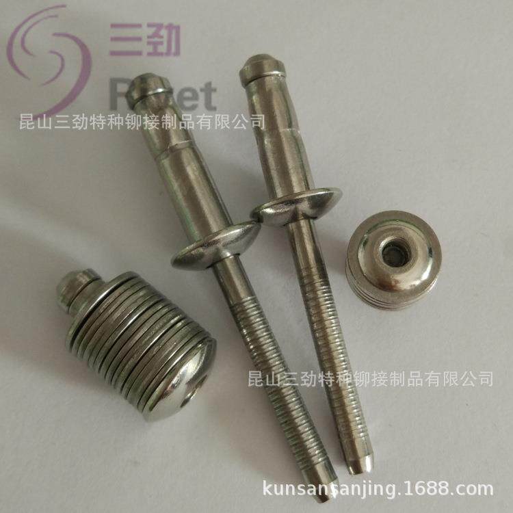 海马铆钉AVDEL海马乐鼓型抽芯铆钉全不锈钢扁圆头海马铆钉规格全
