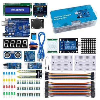 适用于Arduino R3改进开发板LCD1602 OLED0.96新手入门级学习套件