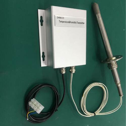 分体式温湿度变送器DB440-DB141-GL活动法兰1米探头线150mm螺杆
