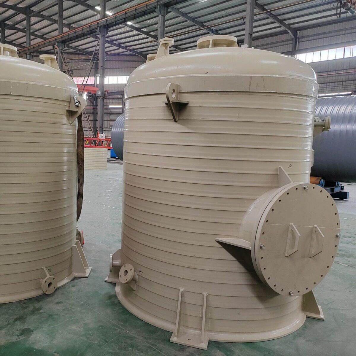 PPH储耐酸化工贮容器大型液体储存立卧式PP储