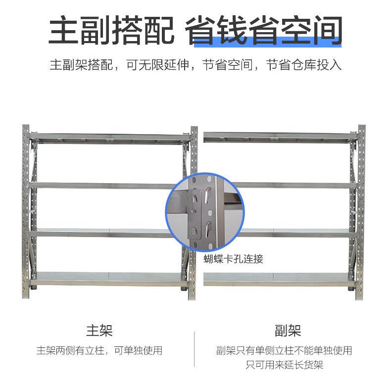 3钢04不锈货物架多层商用工重型置架业仓05库仓储冷库无尘室储物
