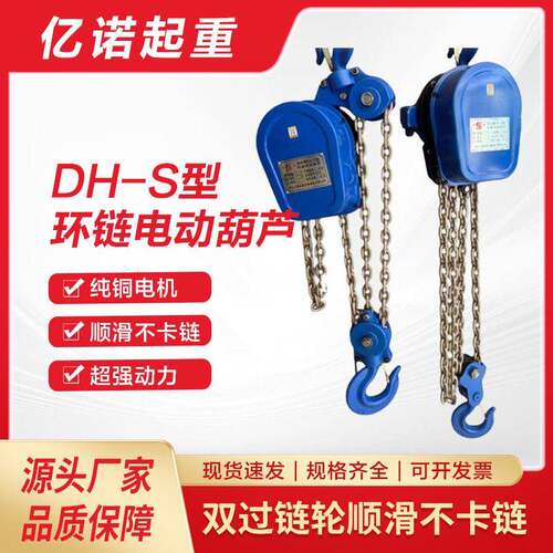 跨境瑞玛特动力环链电动葫芦DH-S型80V链条式起重机现货重型