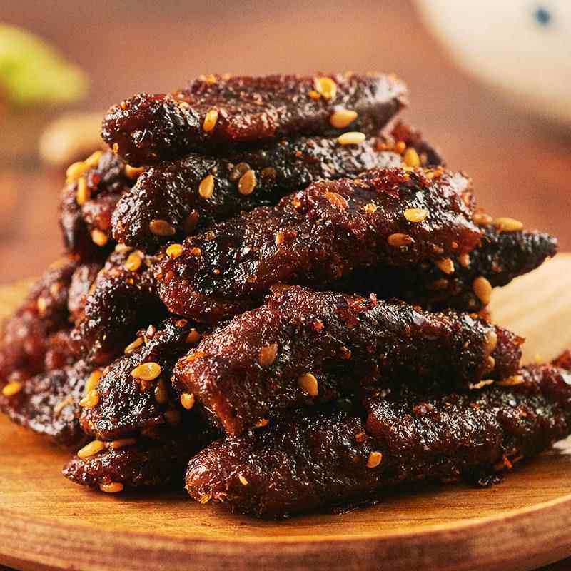 川汉子四川麻辣牛肉零食500g四川特产小包装麻辣牛肉干零食小吃