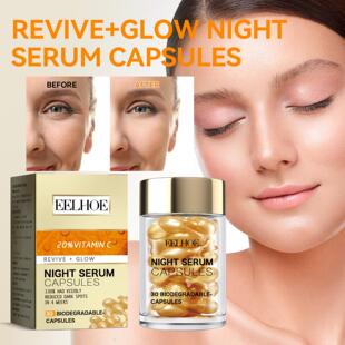 Facial Vitamin Brightening Hydrating Capsules EELHOE