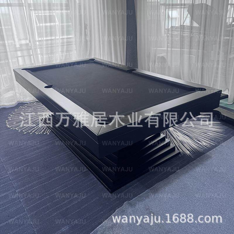 中式家用标准型台球桌台球案桌球台球杆大理石钢库厂家款