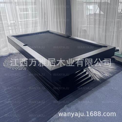 中式家用标准型台球桌台球案桌球台球杆大理石钢库厂家款