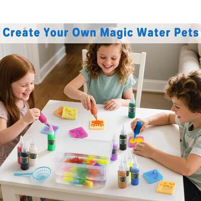 Magic Gel Water Pets Elf Toys Arts and Crafts kit for Kids