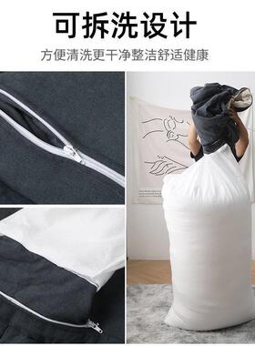 间懒人沙发可躺可网红AZK单张睡女生房卧室沙发双小人榻榻米豆袋