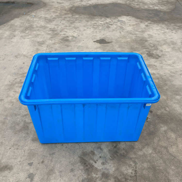 pe料塑料水箱120L养殖箱红白蓝颜色