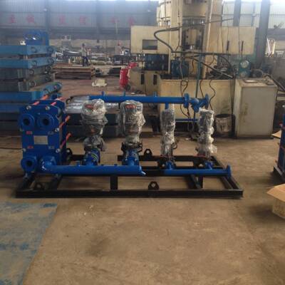 板式换热机组选型加工，厂家直供智能板式换热机组山东晟森