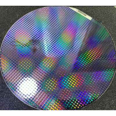 全新原装硅晶圆8寸光刻片集成电路半导体硅晶圆CPU芯片IC硅片展会
