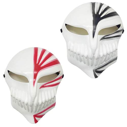 死神面具 电影cosplay黑崎一护火影全脸死神面具 万圣节卡通面具