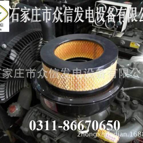 空滤总成K2007/2410潍柴发动机4100ZD发电机组空气滤清器潍坊495