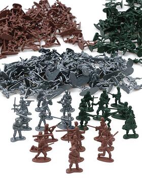 Military Toy Model Action Figure Plastic Soldiers Army Men F