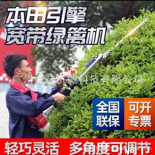 锐尔G26单刃重修绿篱修剪机加长杆园林修剪多功能小型汽油采茶机
