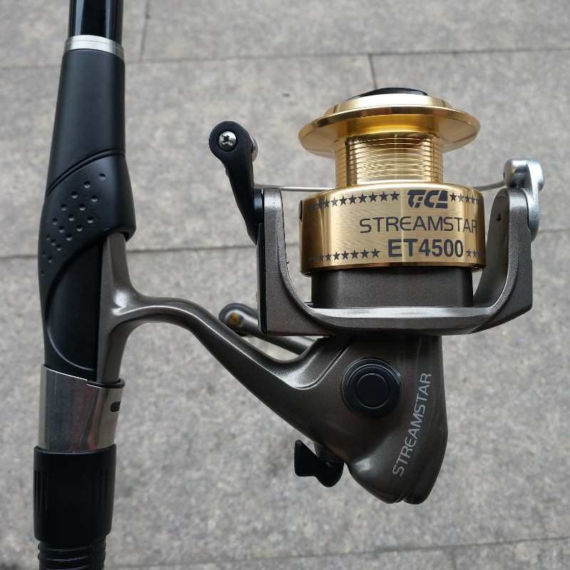 迪佳ET4500/2000/2500/3500纺车轮海钓渔轮前卸力矶钓轮金属头鱼
