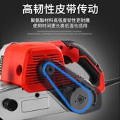 工业级砂带式 小型砂光木平机工面908打磨机台家用砂纸抛 机手提式