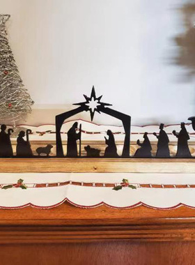 亚马逊跨境热卖灯饰金属装饰摆件