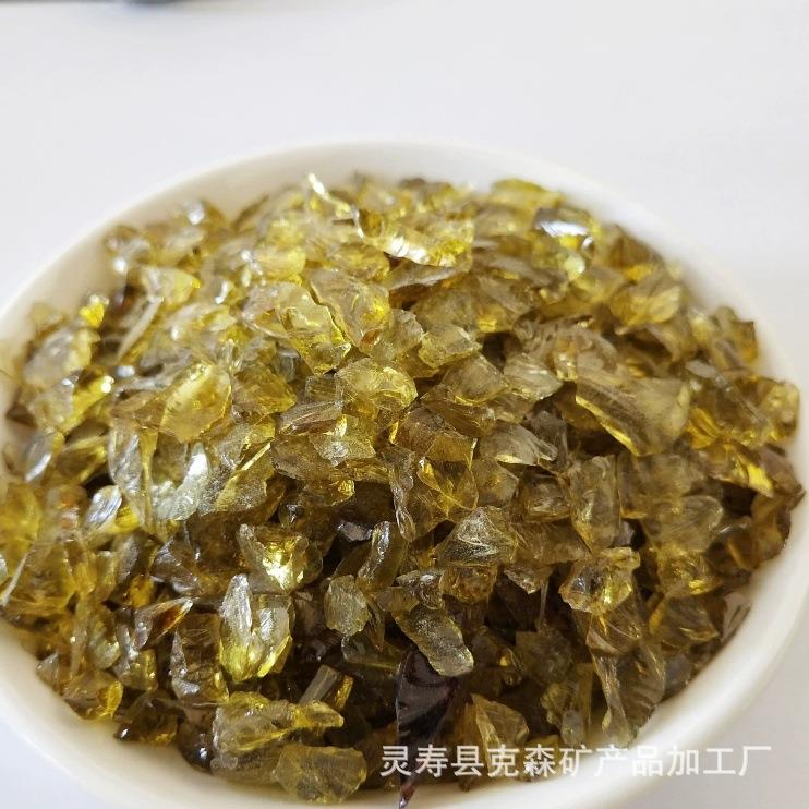 厂家供应大块玻璃景观石玻璃块公园园艺石龙灯填充彩色不规则室外