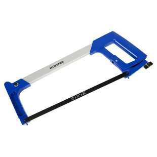 万克宝可调式钢锯架12寸手用锯弓手锯铝柄锯架锯子W016009