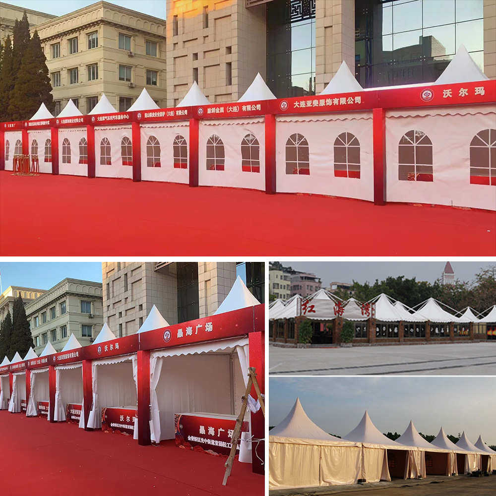 户外欧式篷房铝合金尖顶帐篷广告大型活动遮阳棚展览婚庆露天帐篷