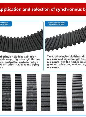 橡胶同步带302Xl/304Xl/308Xl/326Xl/332Xl/334Xl/336Xl输送带
