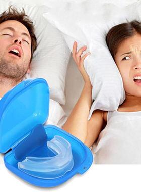 Mouth Guard Stop Teeth Grinding Anti Snoring Bruxism with Ca