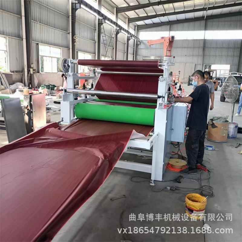 密度板涂胶贴面机胶箱免清洗 华丽纸木饰面平贴机 贴纸机厂家定做