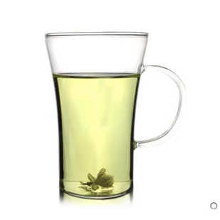 防炸裂牛奶玻璃杯子办公杯 红绿茶杯家用玻璃水杯子泡茶杯