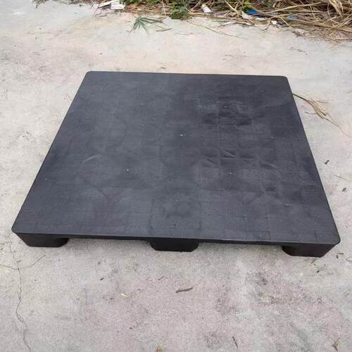 东莞托盘厂家供应深圳电子厂仓库货架塑料卡板全新黑色PP叉车栈板