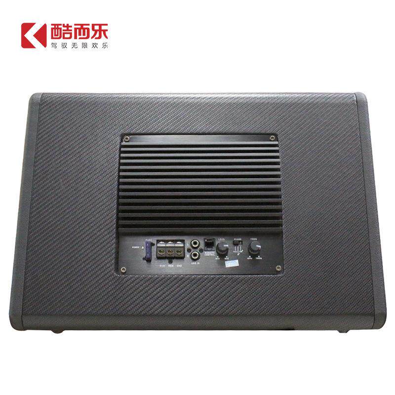 厂家大功率12v超重有源梯形车载音响改装10寸汽车音响低音炮