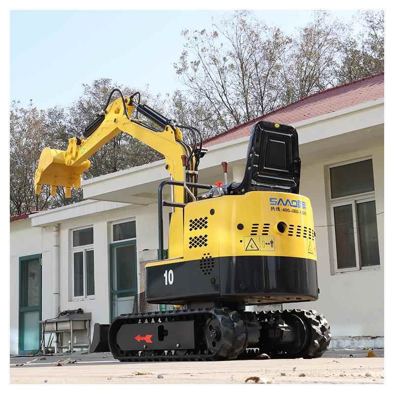 小型履带式挖掘机农用园林绿化全地形迷你挖坑机微型小挖挖土机08